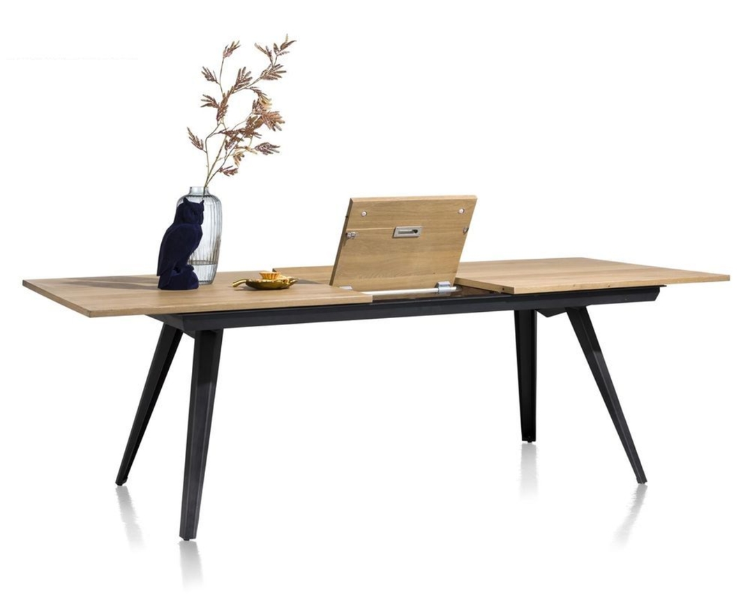 Tisch "City" Henders & Hazel, Railway brown/Metall schwarz, ca. 190 x 100 cm - Railway brown - 4