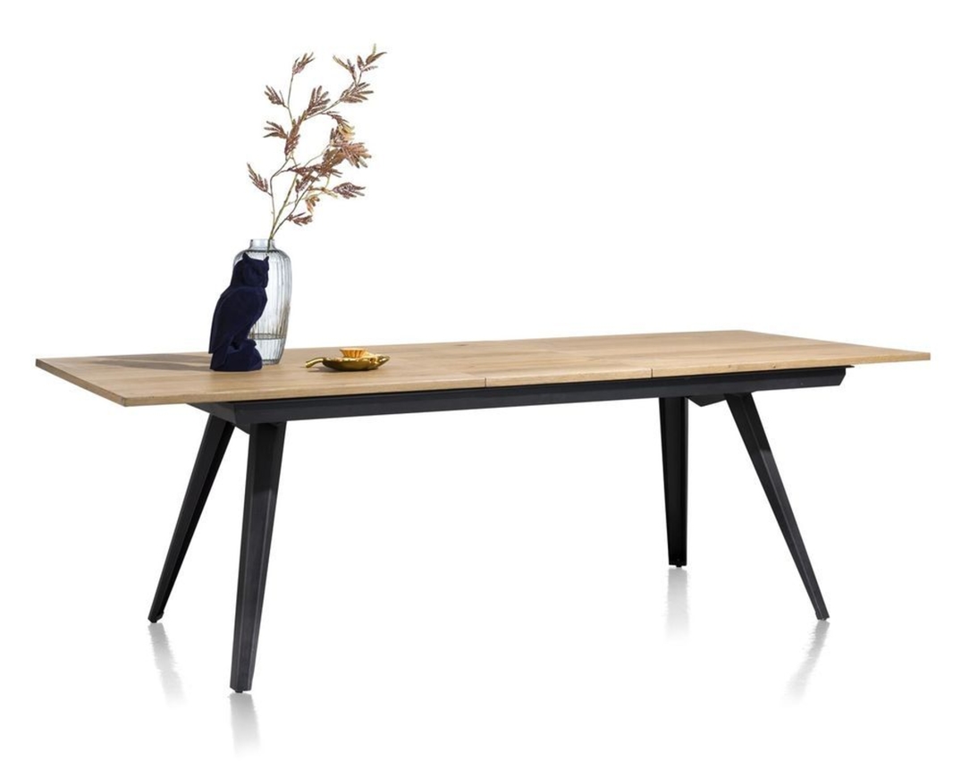 Tisch "City" Henders & Hazel, Railway brown/Metall schwarz, ca. 190 x 100 cm - Railway brown - 5