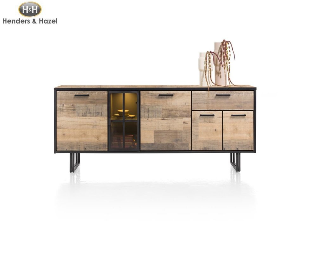 Sideboard "Avalon" Henders & Hazel, Driftwood, ca. 200 cm breit, inkl. LED - braun/Driftwood - 1