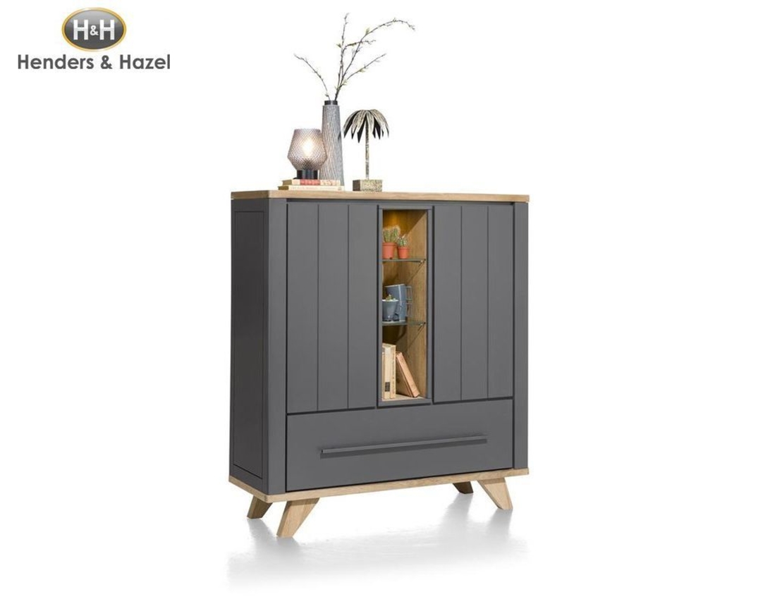 Schrank/Highboard Henders & Hazel Jardin Anthrazit - Railway Brow / anthrazit - 1