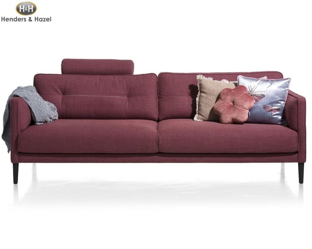 3,5 er Sofa "Cordoba" Henders & Hazel" Burgunder rot in Burgunder rot