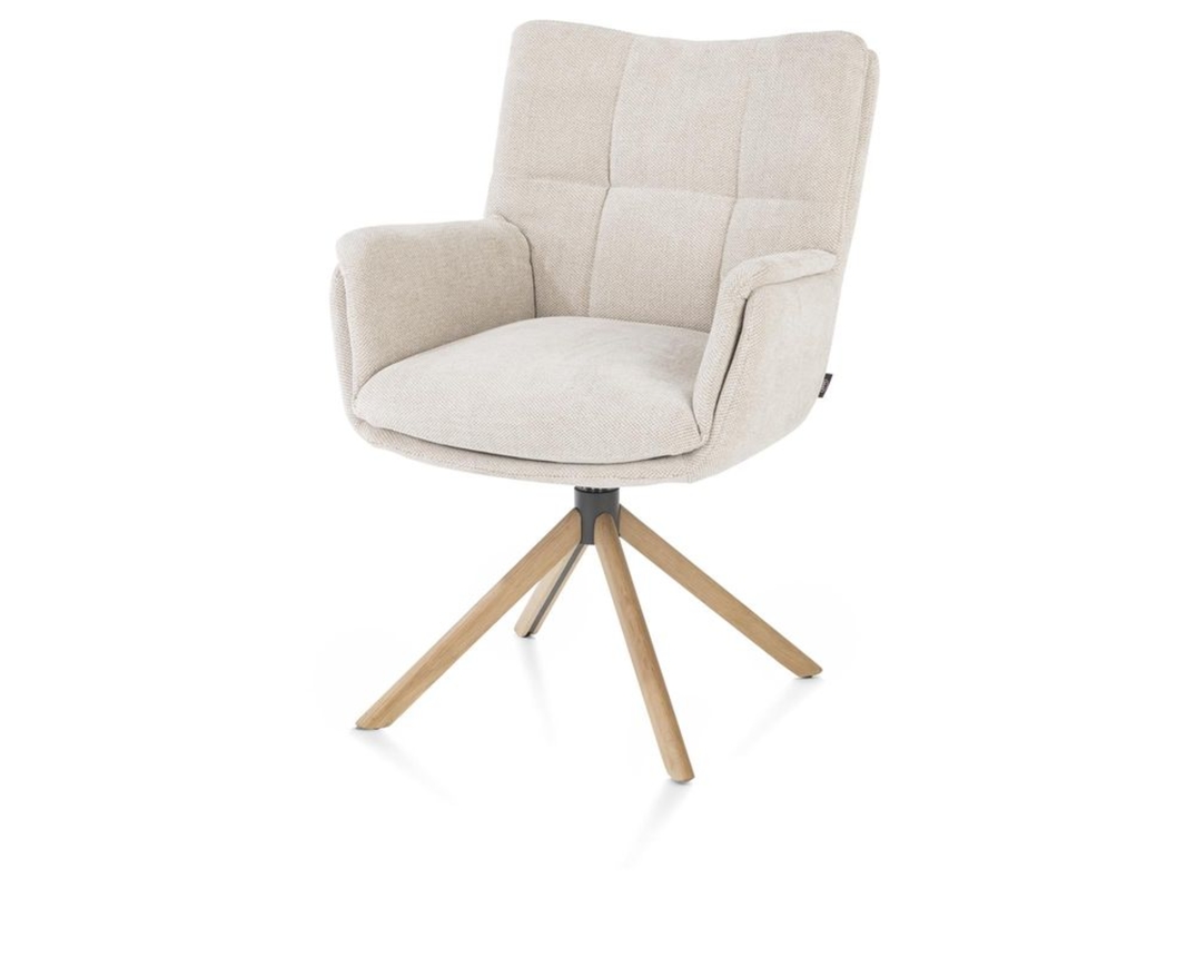 Henders & Hazel Armlehnstuhl "Juna", cremefarben - creme - 2