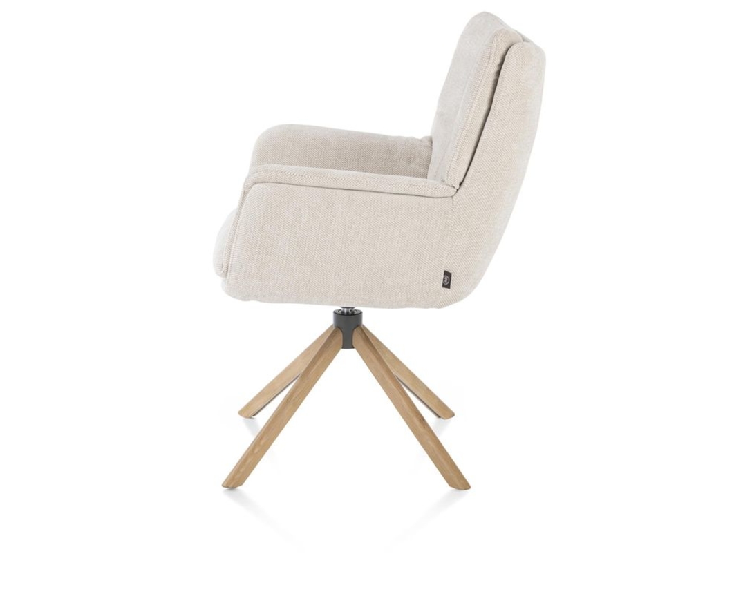 Henders & Hazel Armlehnstuhl "Juna", cremefarben - creme - 3