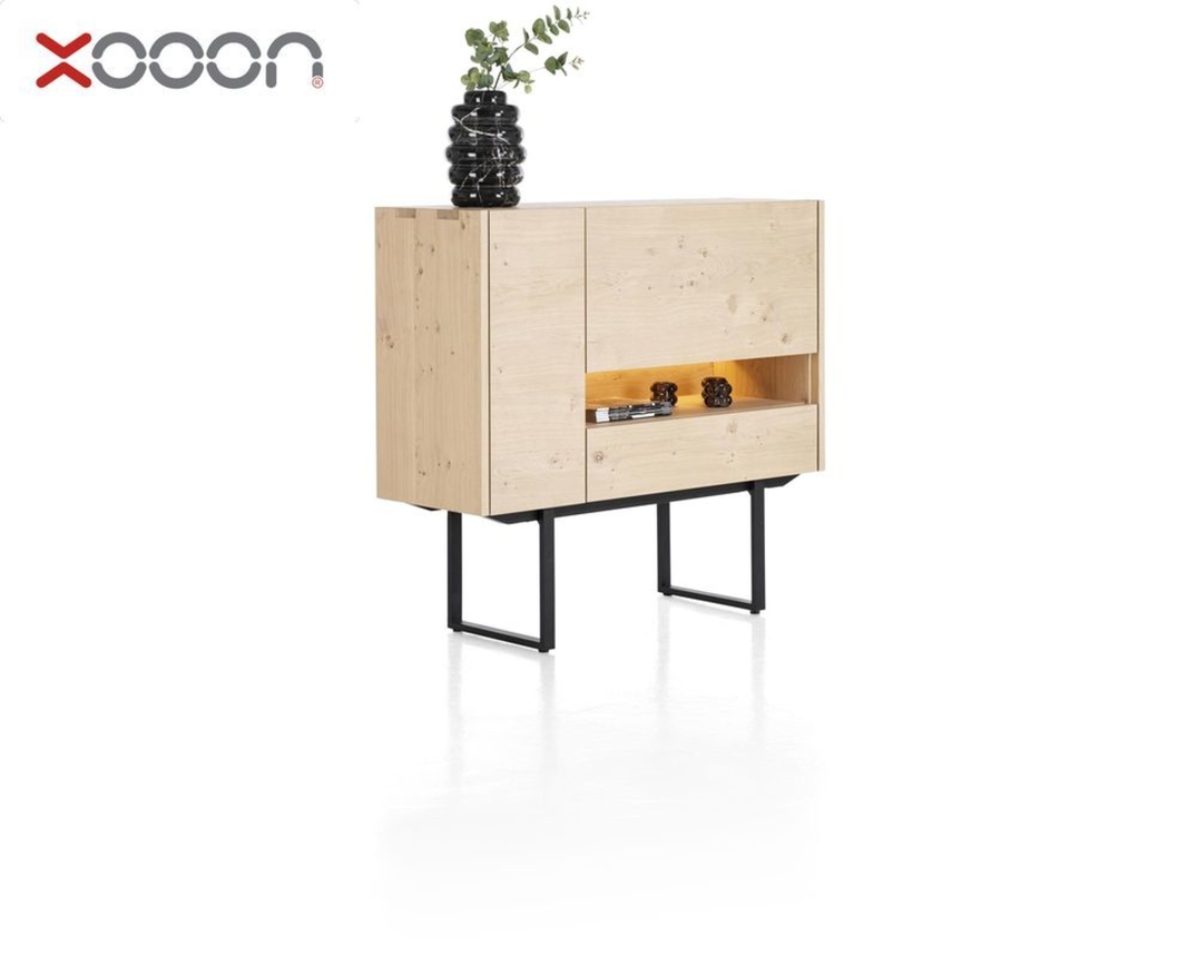 XOOON Highboard "Modali" mit LED-Beleuchtung - Natural Oak - 2