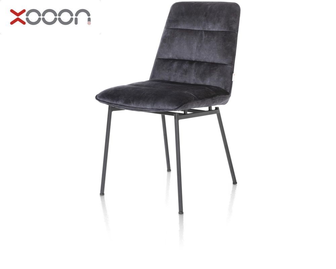 XOOON Esszimmerstuhl "Aurora", schwarz - Schwarz - 2
