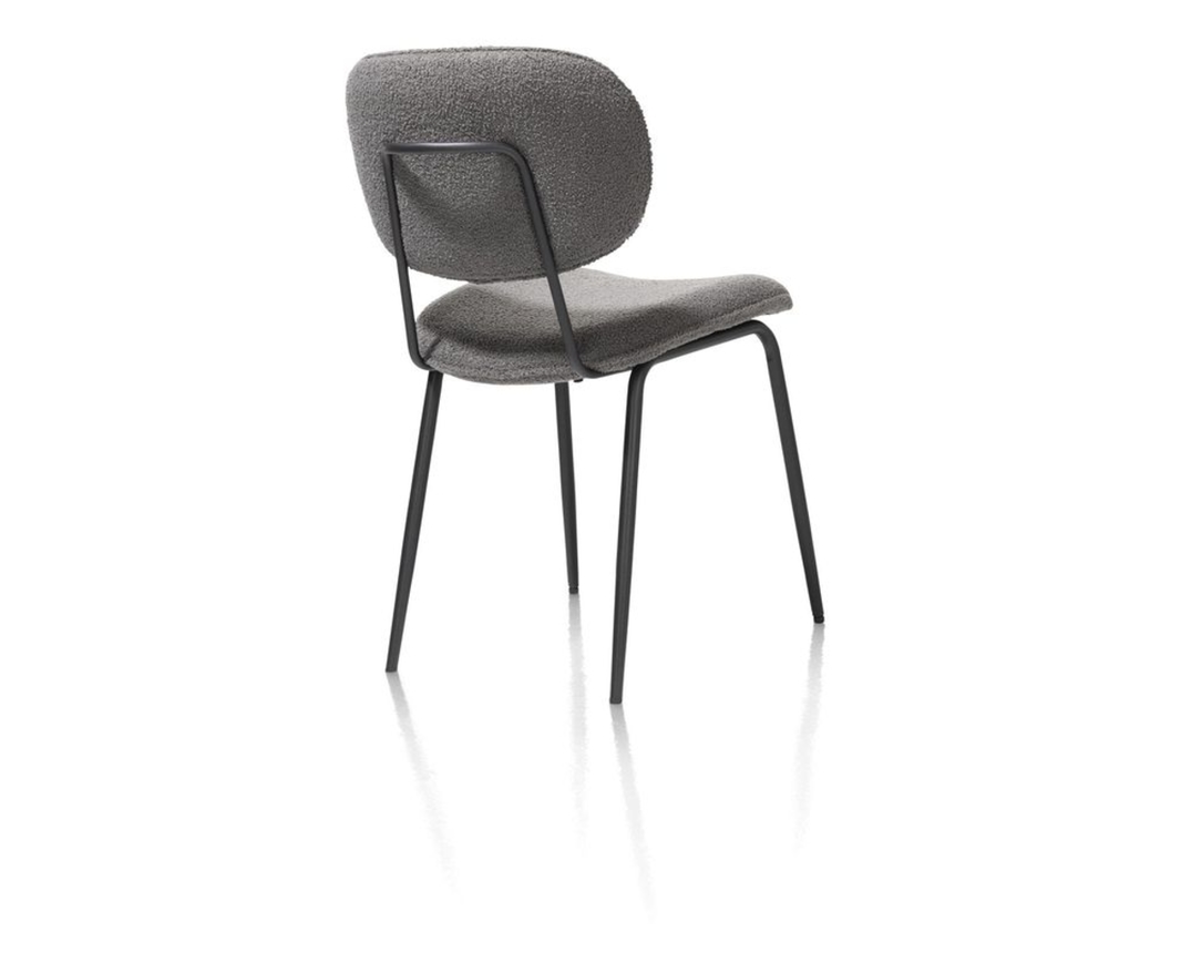 XOOON Stuhl "Lexi", anthrazit - Anthrazit - 2