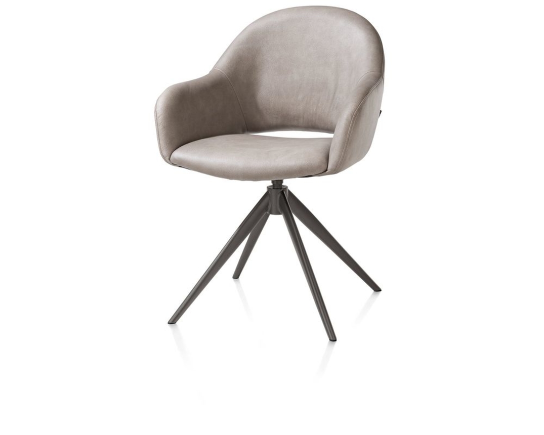 XOOON Armlehnstuhl "Finn", hellgrau - Hellgrau - 2