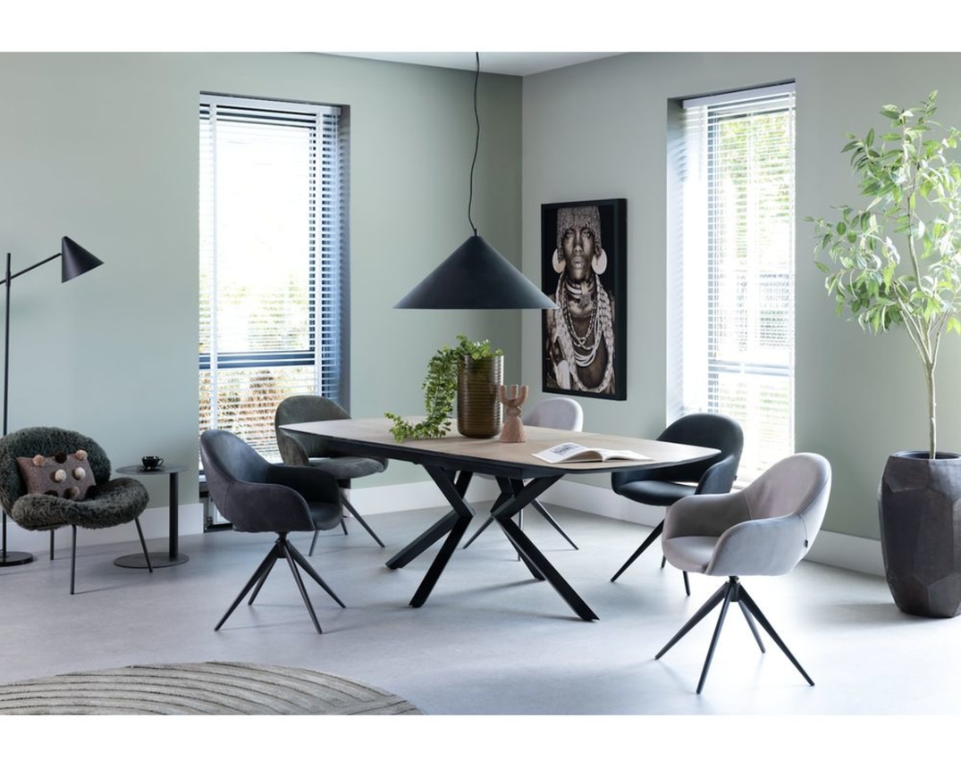 XOOON Armlehnstuhl "Finn", hellgrau - Hellgrau - 5