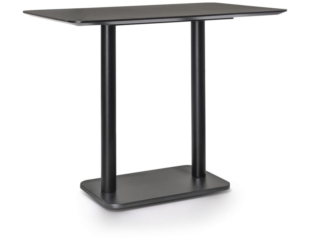 Coco Maison Bartisch "Brest", Marmor-Look - Schwarz - 3
