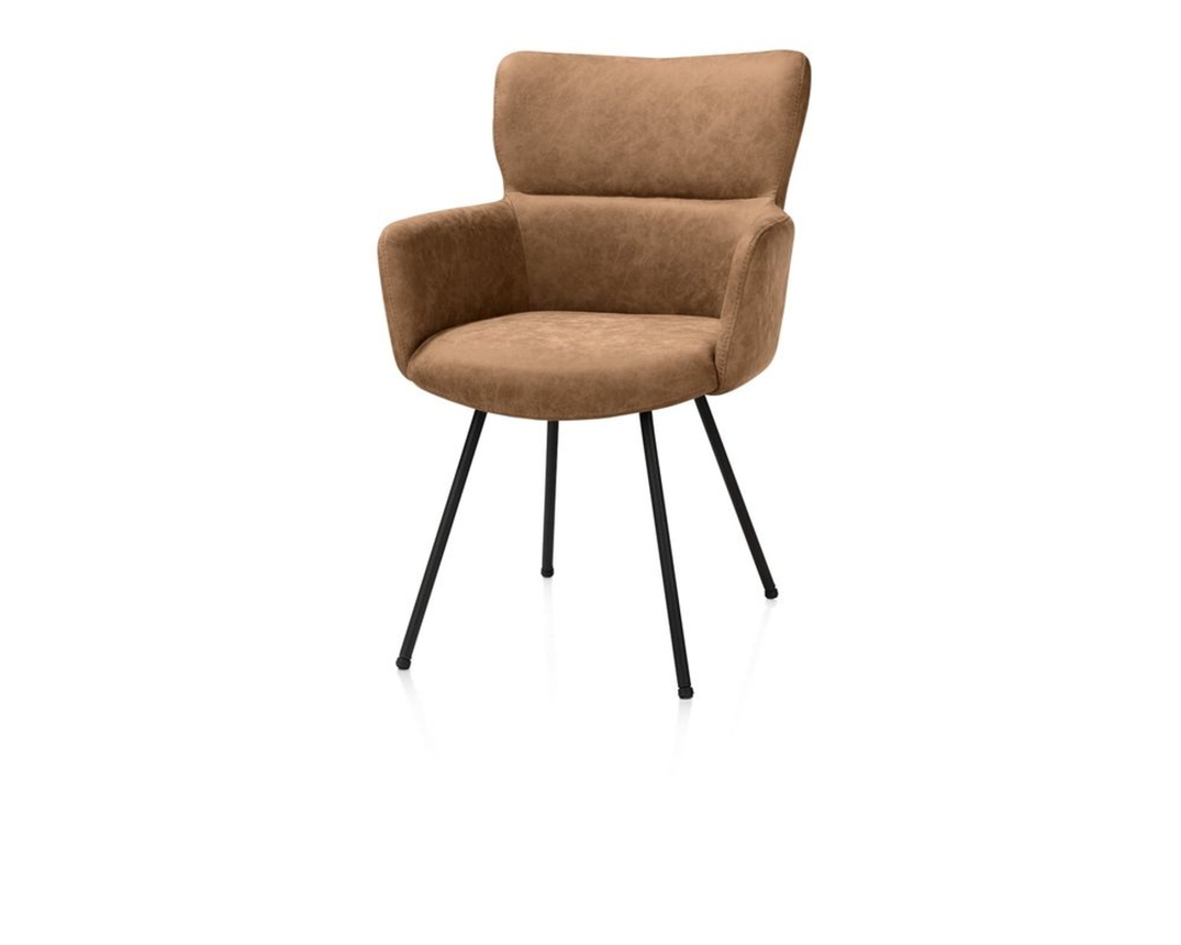 XOOON Armlehnstuhl "Sage", braun - Oregon Desert - 2