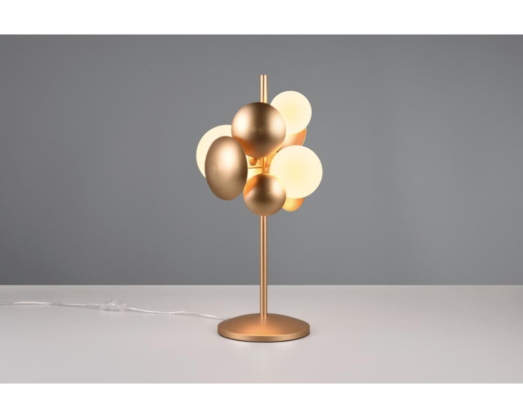 Tischleuchte "Bubble", Metall goldfarben - Gold - 1