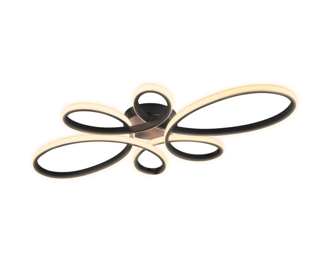 LED-Deckenleuchte "Fly", dimmbar - schwarz - 1