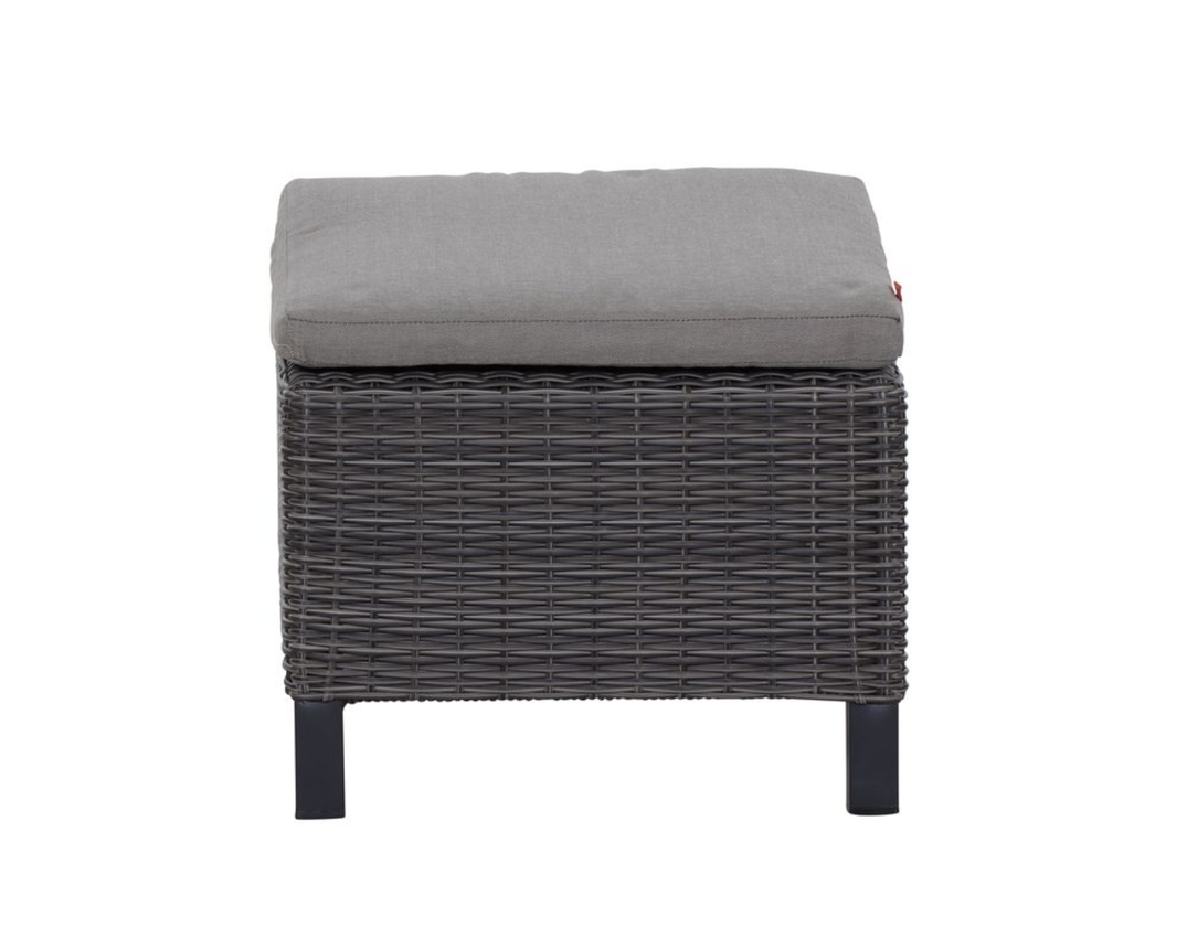 Hocker "Corido" ca. 61x45x63 cm, inkl. Sitzkissen - Charcoal grey - 2