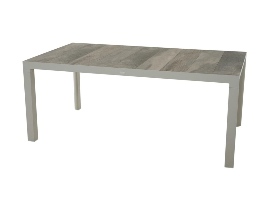 Gartentisch "Silva", ca. 180x74 cm - Seidengrau - 1