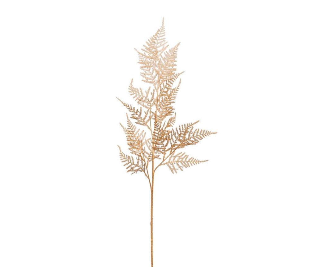 Asparaguszweig aus Kunststoff, braun, ca. 85 cm hoch - Braun - 1
