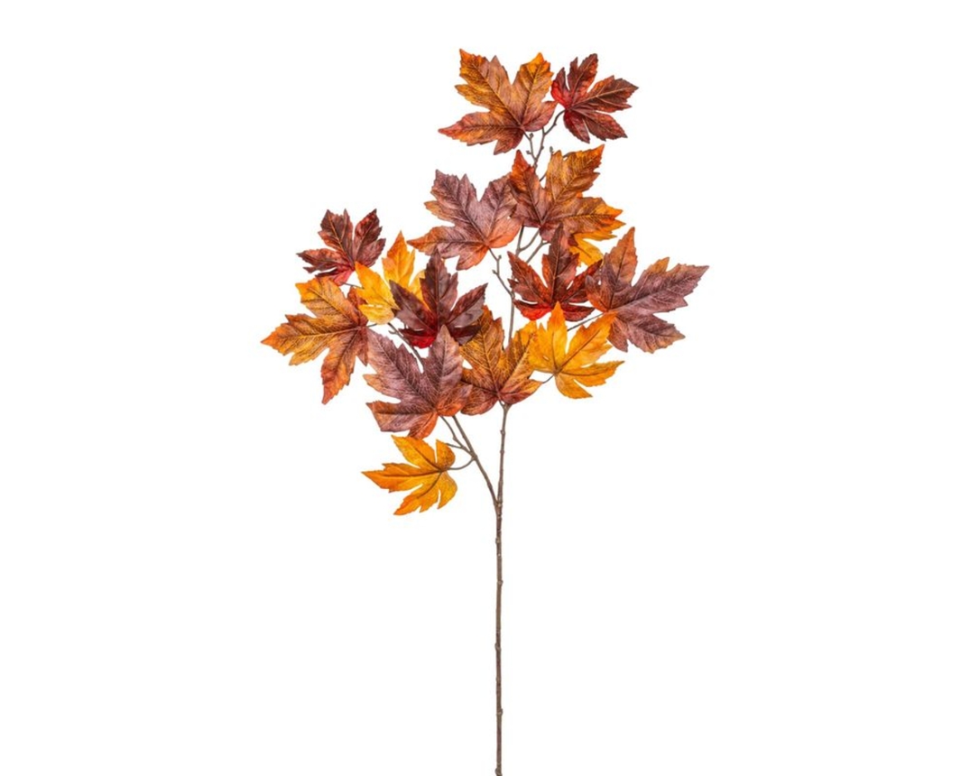 Ahornblattzweig, ca. 90 cm hoch - Bunt - 1