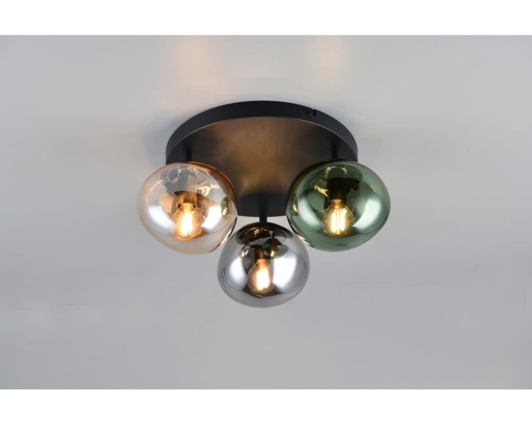 Interliving Deckenleuchte 9350, multicolor - Grün/Braun/Grau - 1