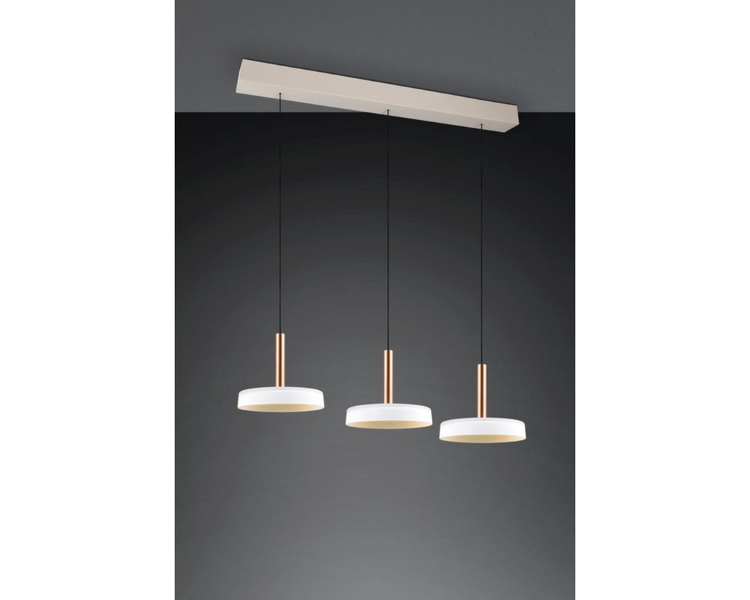 Interliving Pendelleuchte 9351 mit Easy-Lift-Funktion - Warm grey/coffee - 2