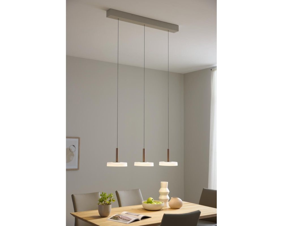 Interliving Pendelleuchte 9351 mit Easy-Lift-Funktion - Warm grey/coffee - 4