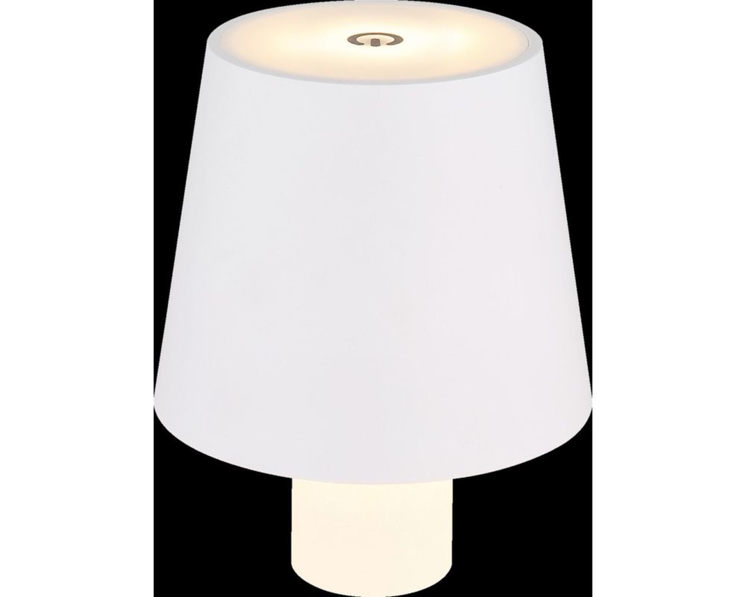 LED-Außentischleuchte "Vannie", akkubetrieben, weiß - Weiß - 1