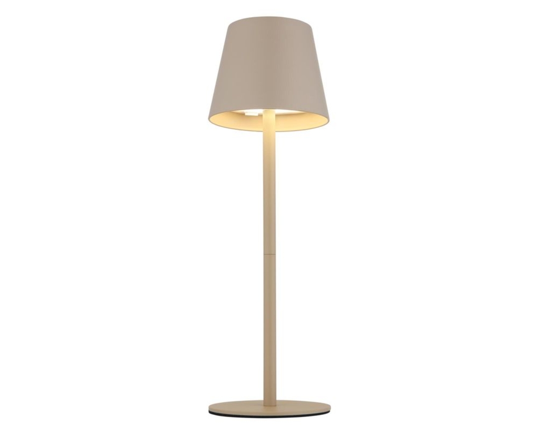 LED-Tischleuchte "Vannie" mit Funktionen, beige - Beige - 2