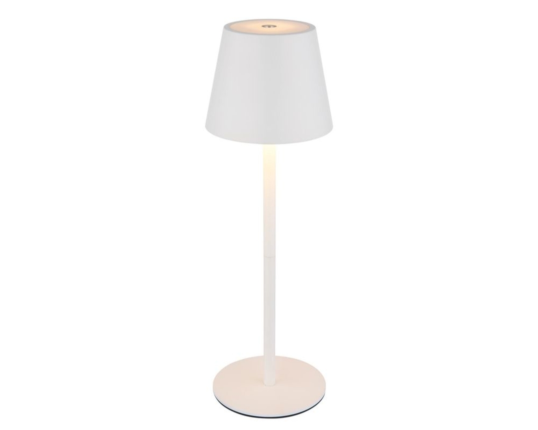 LED-Tischleuchte "Vannie" mit Funktionen, weiß - Weiß - 3