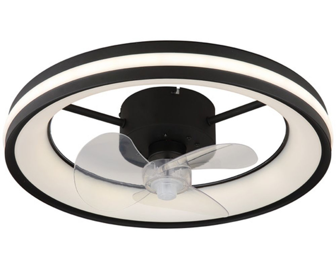 Deckenventilator 03651, Metall schwarz - Schwarz - 1