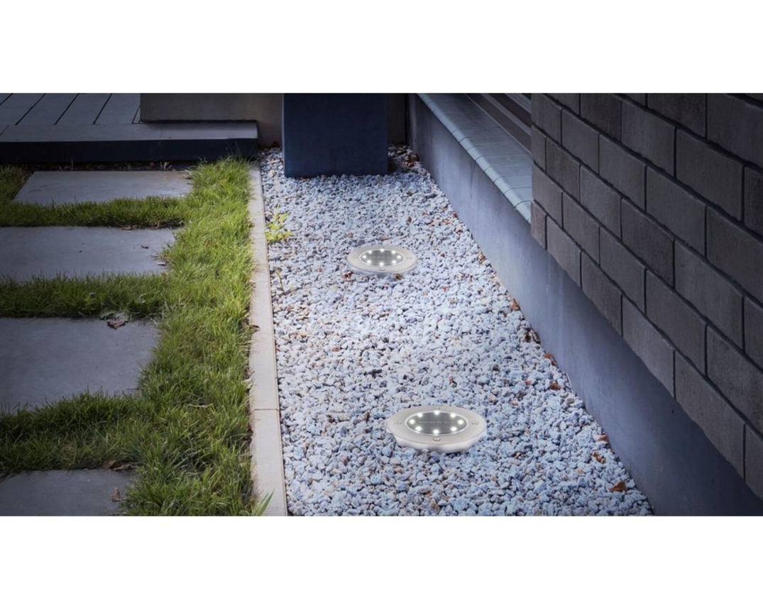 LED-Solarleuchte - Schwarz - 2