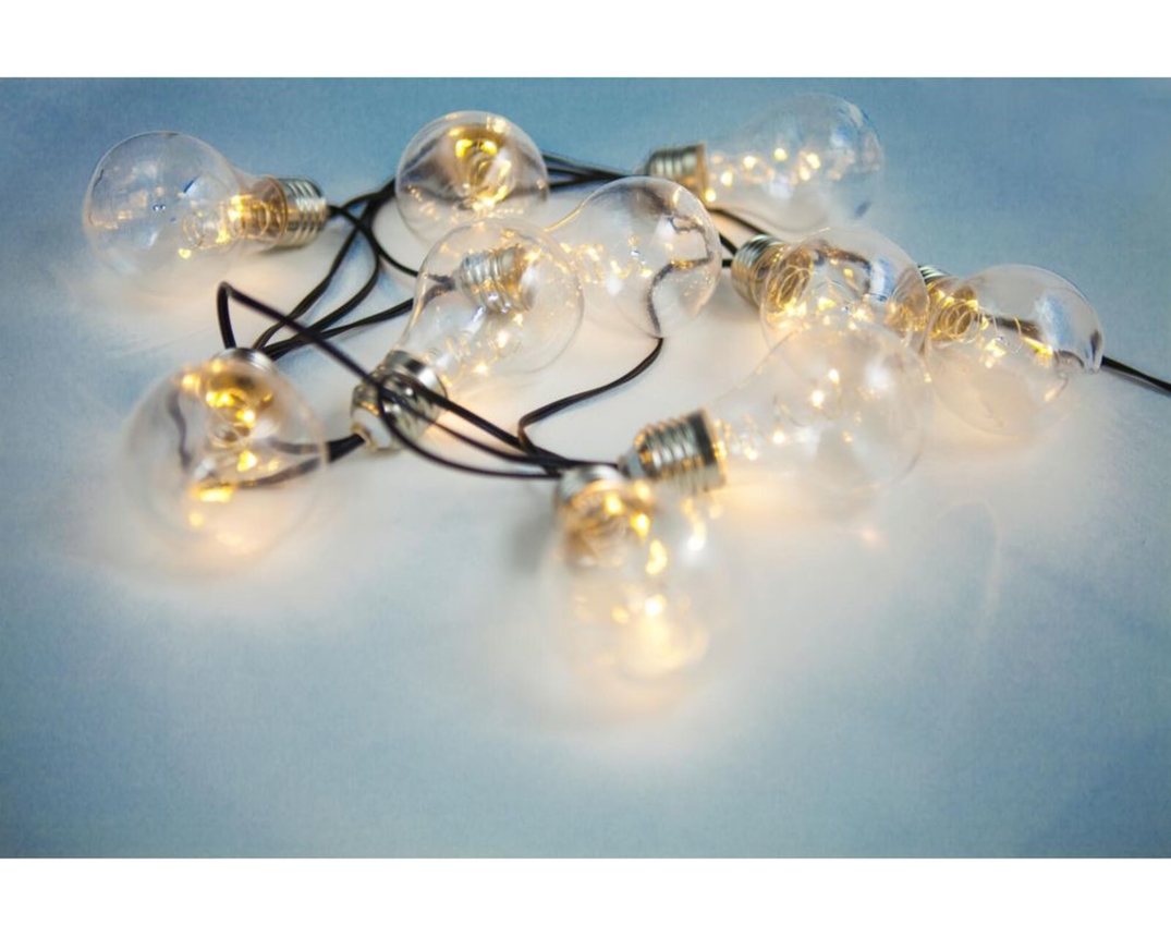 LED-Solarleuchte - Durchsichtig - 1