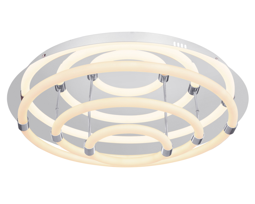 LED-Deckenleuchte  "Epi" Chrom - Chrom - Weiß - 1