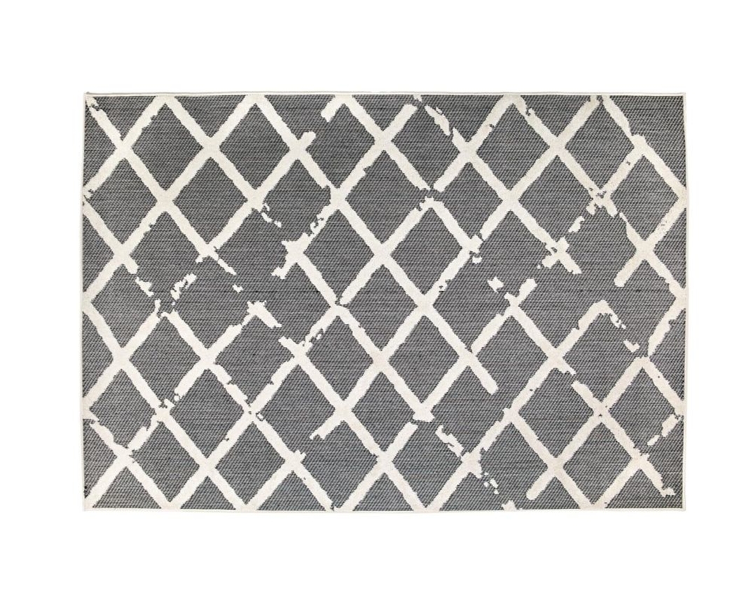 Outdoor-Teppich "Serina", ca. 80x200 cm, grau - Grau/Weiß - 4