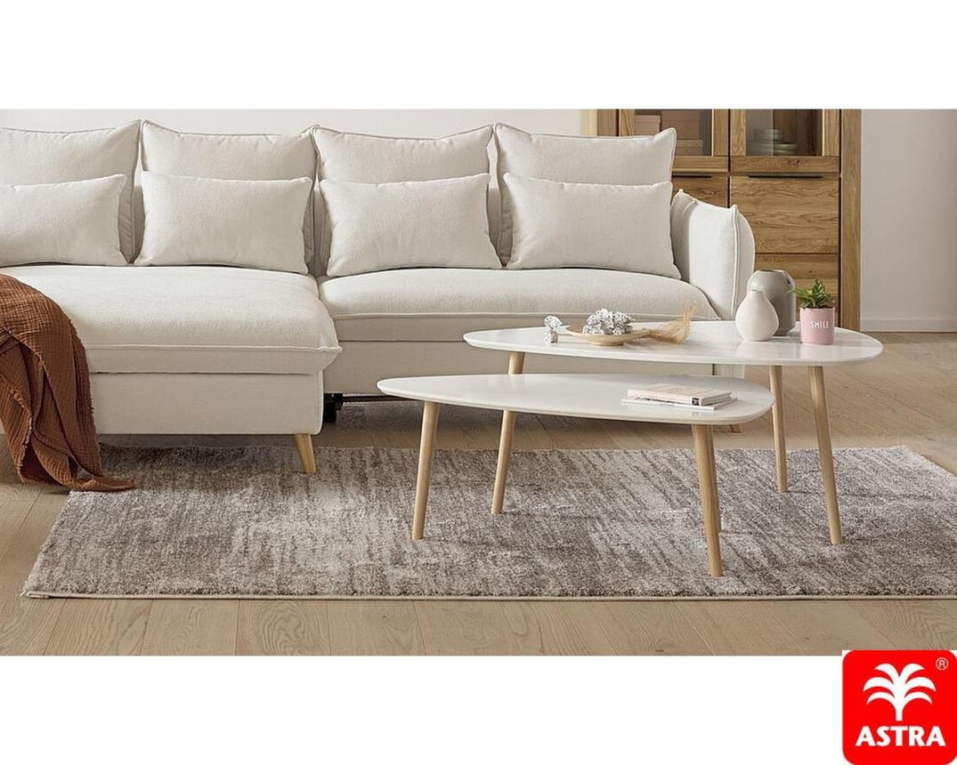 Astra Webteppich "Savona" creme meliert, ca. 160x230 cm - Creme meliert - 1