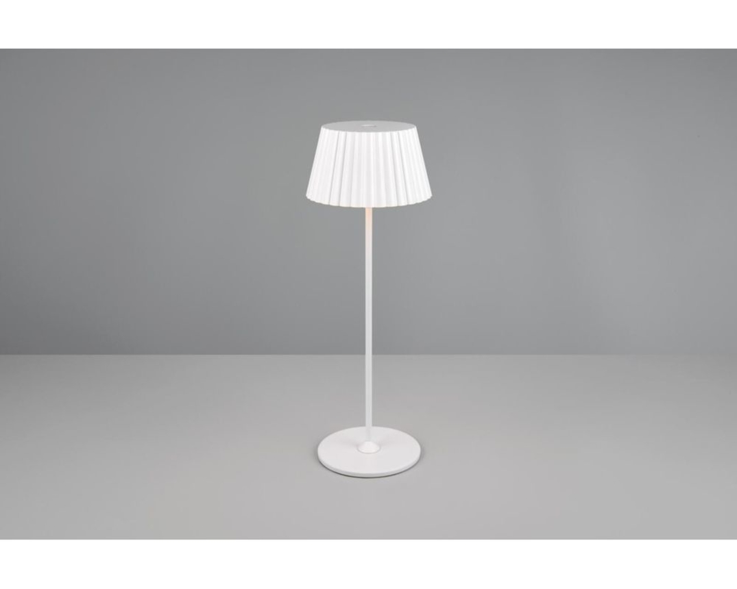 LED-Tischleuchte "Suarez", weiß, inkl. Ladestation - Weiß - 1