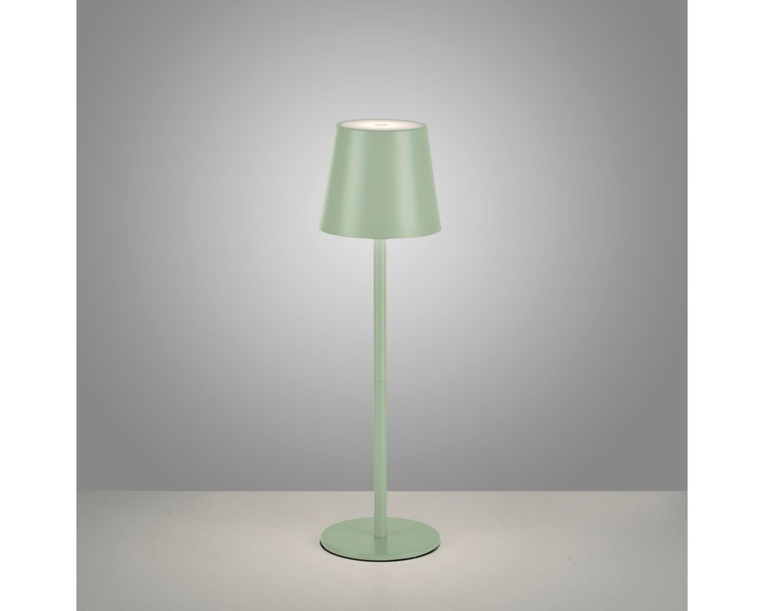 LED-Akku-Tischleuchte "Euria", grün, dimmbar - Grün - 2
