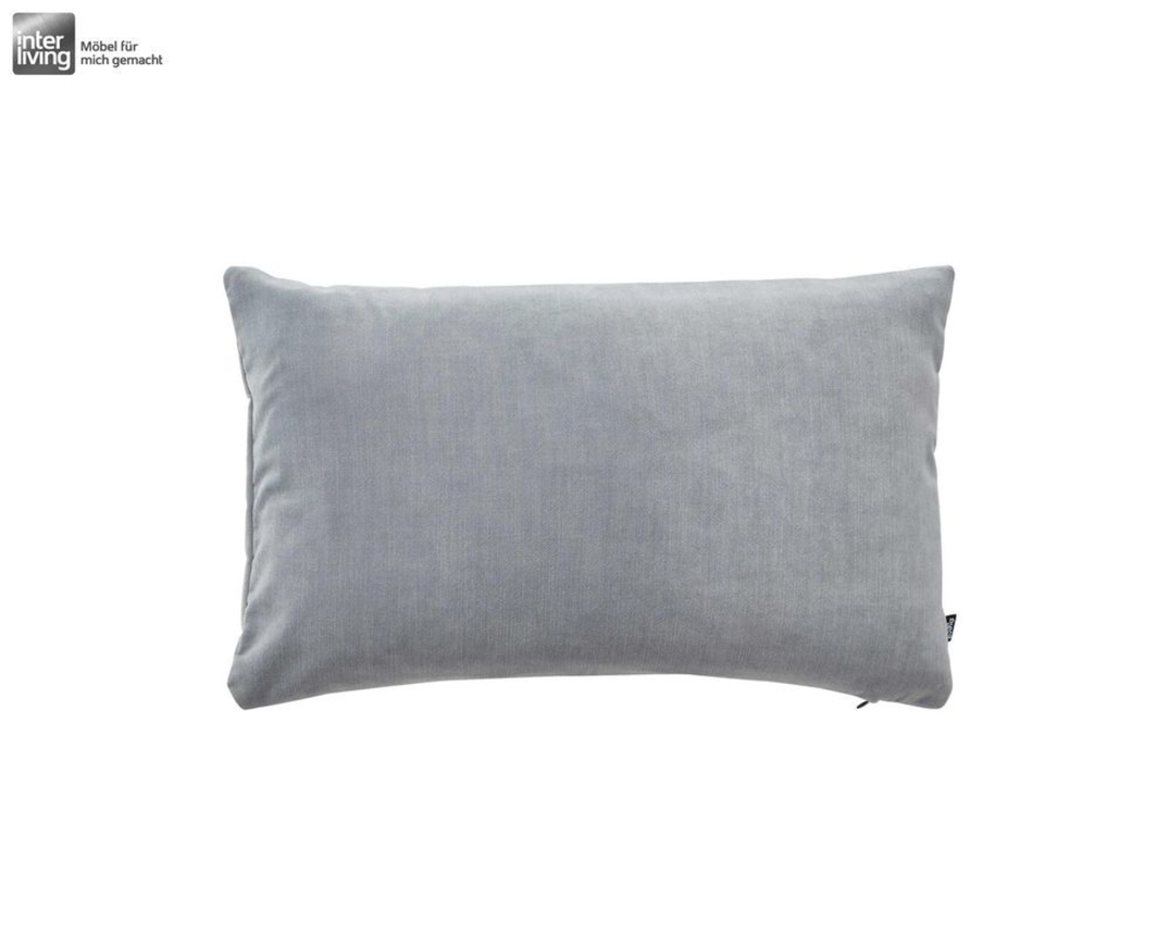 Interliving 9105 Kissenhülle in Hellgrau, ca. 30x50 cm - Light Grey - 1
