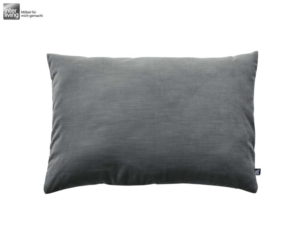 Interliving 9105 Kissenhülle in Silber, ca. 40x60 cm - Silber - 1