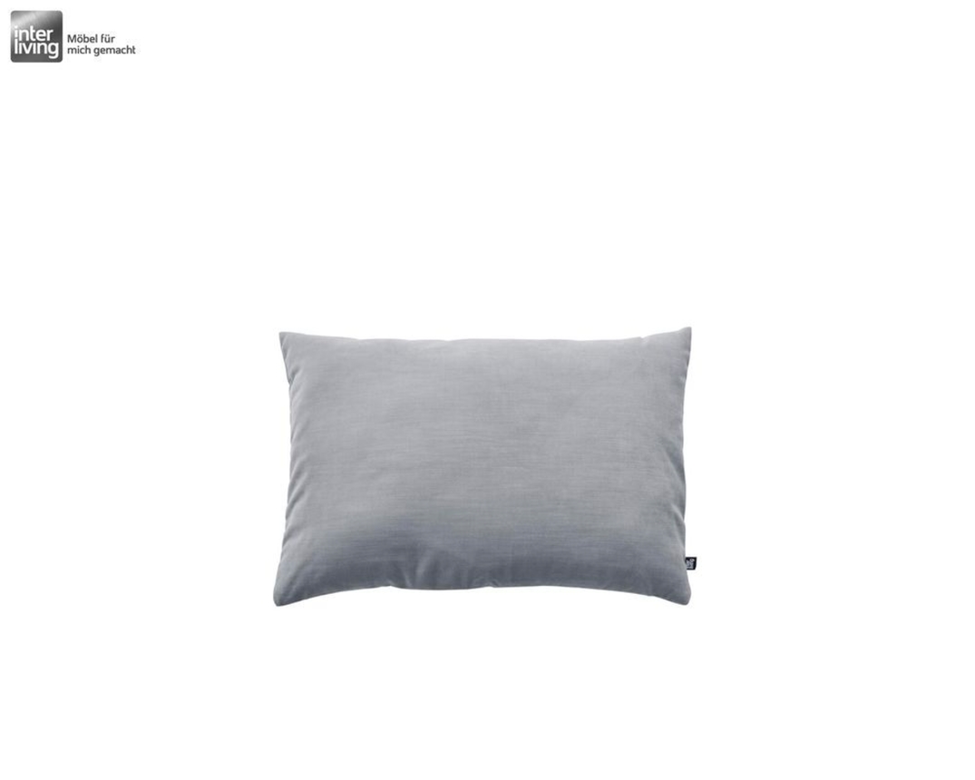 Interliving 9105 Kissenhülle in Hellgrau, ca. 40x60 cm - Light Grey - 1