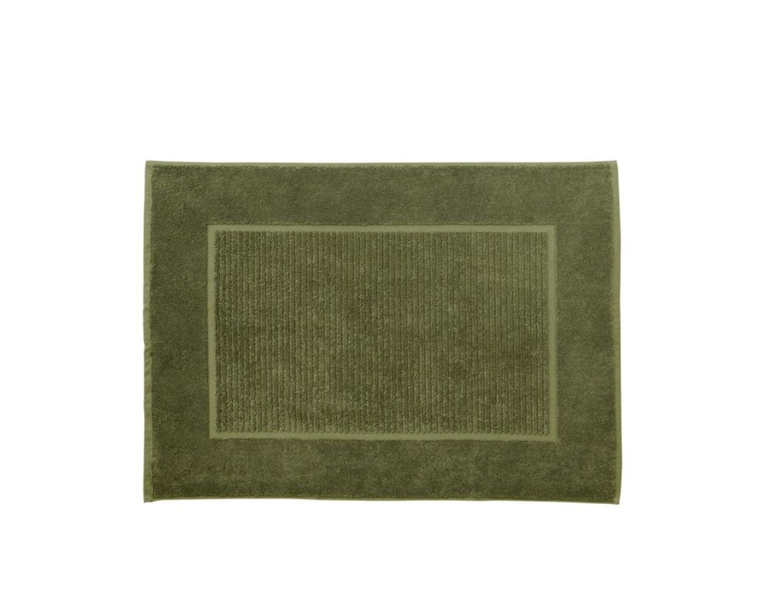 Interliving 9108 Badvorleger Grün, ca. 60 x 80 cm - Olive - 1