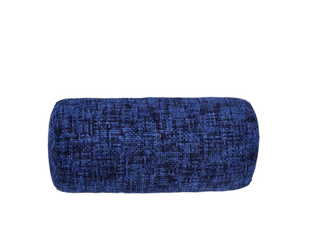 Nackenrolle "Twist", ca. 22x50 cm, dunkelblau - Dark Blue - 1