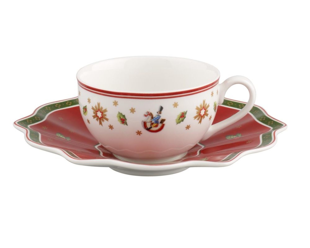 Kaffeeobertasse "Toy's Delight" aus Porzellan - Mehrfarbig - 2