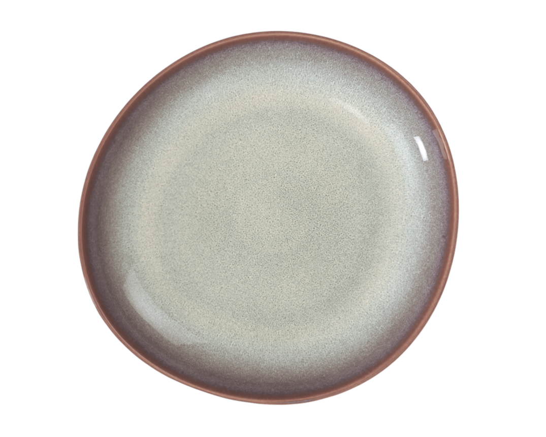 Villeroy & Boch  Schale flach "Lave beige", Ø ca. 27,0cm - bläulich - 2