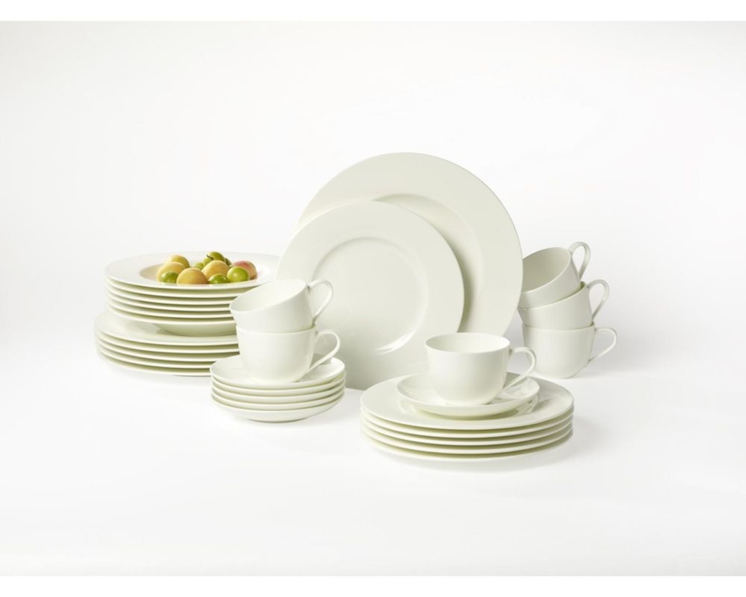 18-teiliges Kaffeeservice "Noblesse" - Weiß - 1