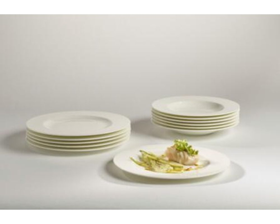 12-teiliges Tafelservice "Noblesse" - Weiß - 1