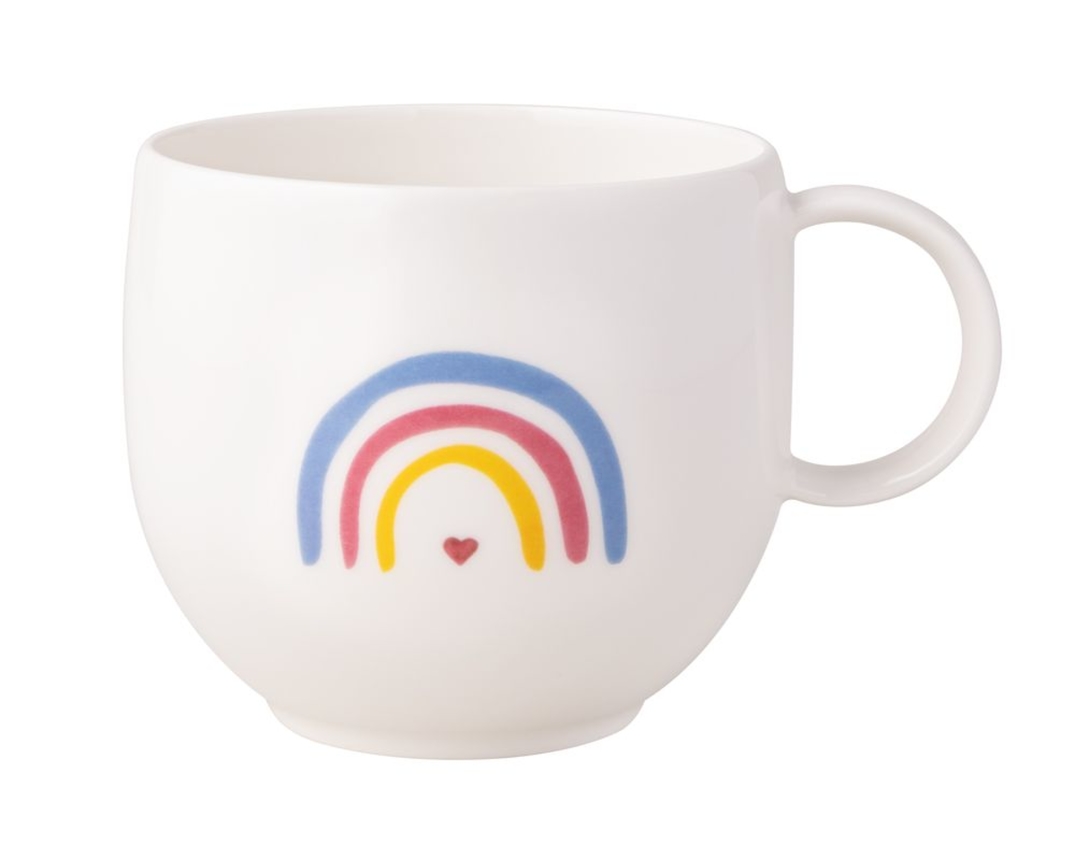 Villeroy & Boch Becher "With Love" mit Henkel - Weiß - 1