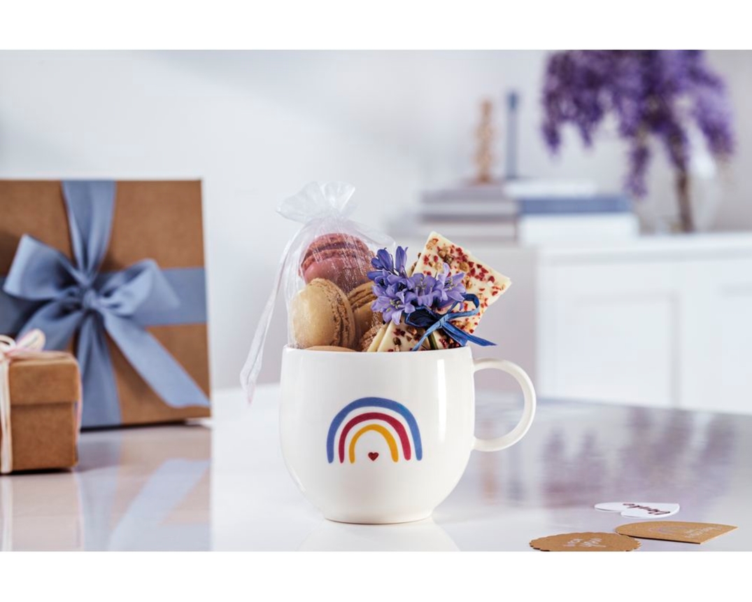 Villeroy & Boch Becher "With Love" mit Henkel - Weiß - 3
