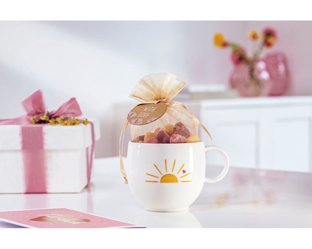 Villeroy & Boch Becher "With Love" mit Henkel - Weiß - 1