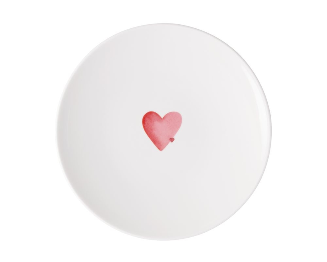 Villeroy & Boch Frühstücksteller "With Love" - Weiß - 1
