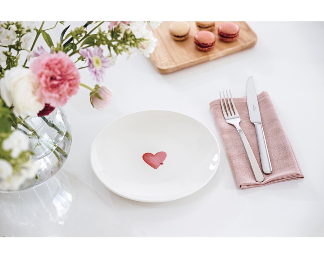 Villeroy & Boch Frühstücksteller "With Love" - Weiß - 2