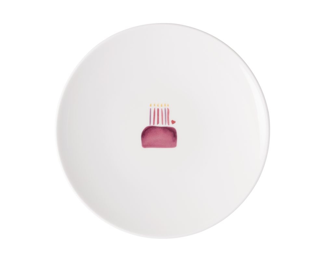 Villeroy & Boch Frühstücksteller "With Love" - Weiß - 1