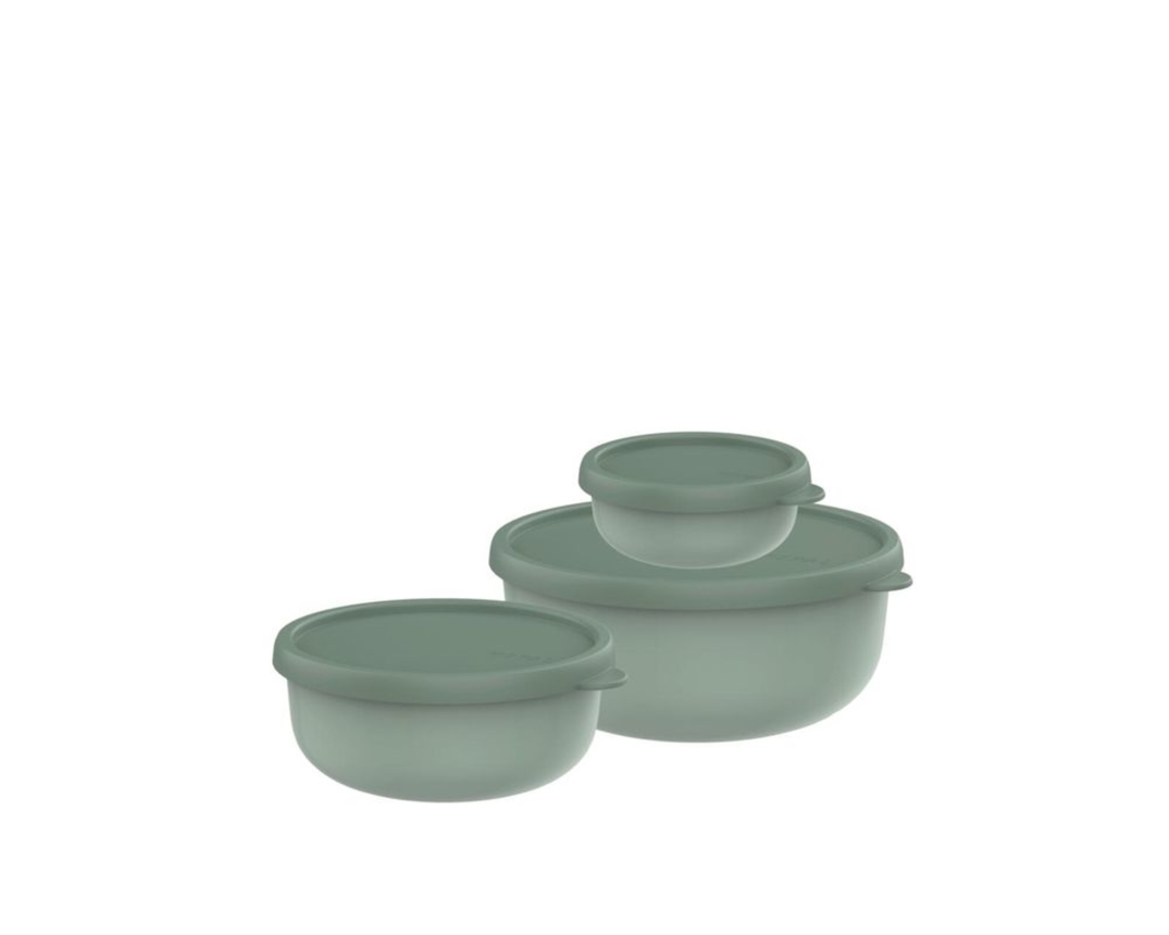 Mepal 3-teiliges Dosenset "Lumina", grün - Sage - 1